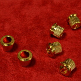 【メール便発送可！！】Montreux 《モントルー》 The Clone Tuner Bushing set for 60 LP (6) Gold [商品番号 : 9234] ペグ用ブッシュ