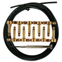 Montreux 《モントルー》 Montreux Premium Cable "Arena Ace Right angle Brass plug kit” [商品番号 : 2831] パッチケーブルキット
