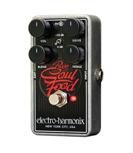�y���������zElectro-Harmonix �G���N�g���E�n�[���j�N�X Bass Soul Food �x�[�X�p�G�t�F�N�^�[(�I�[�o�[�h���C�u) / Overdrive