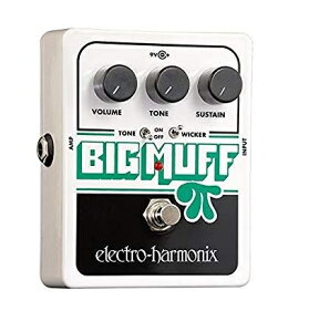 �y���������zElectro-Harmonix �G���N�g���E�n�[���j�b�N�X Big Muff Pi with Tone Wicker �G�t�F�N�^�[(�t�@�Y) / Distortion/Sustainer
