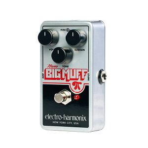 �y���������zElectro-Harmonix �G���N�g���E�n�[���j�b�N�X Nano Big Muff Pi �G�t�F�N�^�[(�t�@�Y) / Distortion/Fuzz/Overdrive