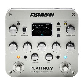 【送料無料】Fishman フィッシュマン Platinum Pro EQ/DI Analog Preamp アコースティックギター用DI/プリアンプ
