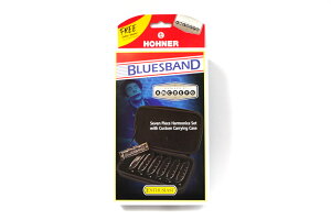 HOHNER ホーナー Blues Band Harmonica set 10ホールハーモニカ7本セット（C, D, E, F, G, A, Bb）