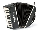 HOHNER ホーナー HOHNER XS / DARKGREY/WHITE ピアノキー [ダークグレー] アコーディオン [小型][軽量]