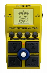 yzZOOM Y[ MS-200D+ MultiStomp c݌n}`GtFN^[