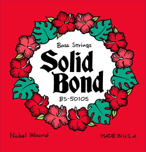 Solid Bond Bass Guitar Strings Model: BS-50105 (50-105) �j�b�P�����E���h �x�[�X��