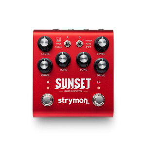 �y���������zstrymon �X�g���C���� Sunset Dual Overdrive �G�t�F�N�^�[(�n�C�u���b�g �I�[�o�[�h���C�u)