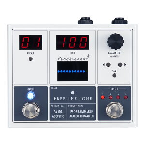 yzFREE THE TONE t[Ug[ PA-1QA (Acoustic) AR[XeBbNpCRCU[ PROGRAMMABLE ANALOG 10 BAND EQ