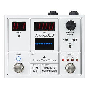 yzFREE THE TONE t[Ug[ PA-1QB (Bass) x[XpCRCU[ PROGRAMMABLE ANALOG 10 BAND EQ