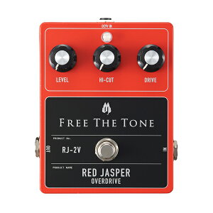 �y���������zFREE THE TONE �t���[�U�g�[�� RJ-2V RED JASPER �I�[�o�[�h���C�u OVERDRIVE