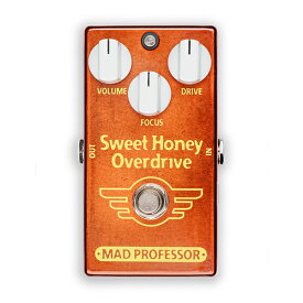 【送料無料】MAD PROFESSOR SWEET HONEY OVERDRIVE FAC [FACTORY PEDAL シリーズ] オーバードライブ マッドプロフェッサー