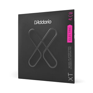 y[[֔IIzD'Addario __I XTE0942 GLM^[ XT ELECTRIC NICKEL PLATED STEEL SUPER LIGHT 09-42 [Daddario]