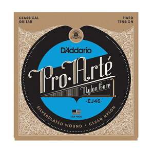 y[֔IIzD'Addario __I EJ46 Pro-Art Nylon Core Silver/Clear/Hardl 0285-044 NVbNM^[ [Daddario]