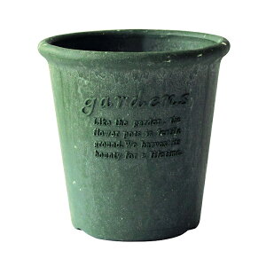 エコポット6号丸型(6色)スタンダードな長鉢タイプ 軽量 おしゃれ 使いやすい 地球にやさしい 植木鉢 天然素材配合 ガーデニング 鉢