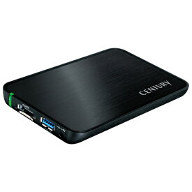 《送料無料》シンプルBOX2.5 USB3.0＋eSATA SATA6G　/CENTURY/センチュリー/ハードディスクケース　[CSS25EU3BK6G]