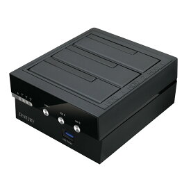 《送料無料》裸族のお立ち台 3Bay IS USB10G Hub　/CENTURY/センチュリー　[CROS3U10GCISH]