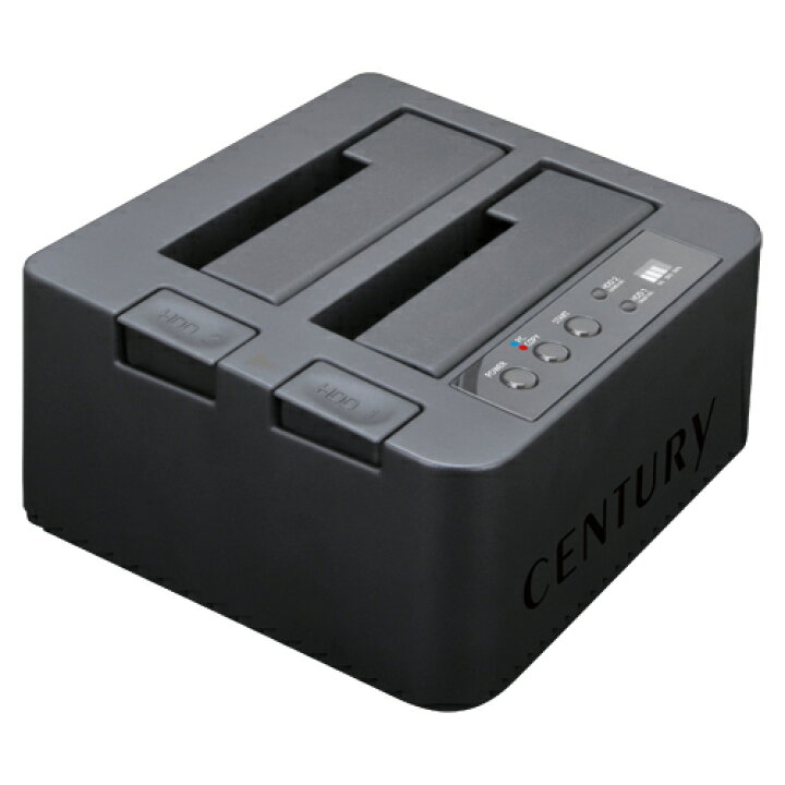楽天市場 送料無料 裸族のお立ち台dj クローンプラスsata6g Ver 2 Century センチュリー ハードディスクケース Cros2eu3cp6g2 センチュリーダイレクト