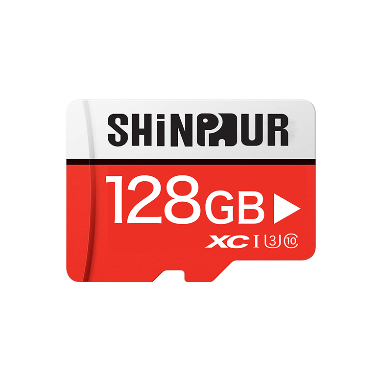 SH128GUSD300S ネコポス専用 送料無料対象品 ケース付き SHINPUR microSDカード 購買 128GB Class10 2年保証 UHS-I microSDXC 高級な U3 Nintendo ギフト SD変換アダプタ付き マイクロSD SDカード クラス10 スイッチ Switch