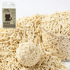 【全品13%OFFクーポン】猫砂 おからの猫砂 6L 固まる 抗菌 脱臭 豆腐猫砂 天然素材 飛び散りにくい 流せる