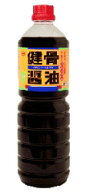KNK 健骨醤油（けんこつしょうゆ） 1L ケース販売 送料無料 青森県産大豆・小麦使用 カルシウム CPP配合 …