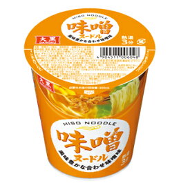 カップラーメン 大黒 味噌ヌードル 縦型カップ 1ケース12個入り 味噌ラーメン カップ麺 即席ラーメン みそラーメン 具材入り そぼろ肉 コーン キャベツ 人参 ねぎ 夜食 常備食 ケース販売 箱買い 送料無料