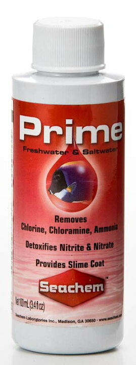 Off ｓｅａｃｈｅｍ シーケム プライム ｐｒｉｍｅ １００ｍｌ 淡水 海水両用 カルキ抜き Shipsctc Org