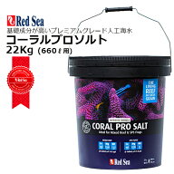 ★ レッドシー 人工海水コーラルプロソルト22kg（黒バケツ大）