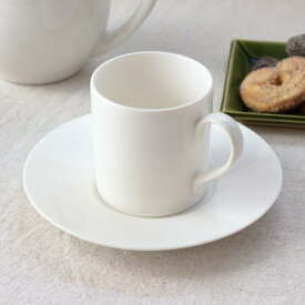クリームのカップ＆ソーサー 160ml 日本製 美濃焼 碗皿 皿付き カップ ソーサー ティーセット ティータイム 喫茶店 コーヒー 紅茶 食器 うつわ 器 皿 お皿 陶器 磁器 陶磁器
