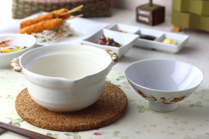 楽天市場】蓋がお茶碗になるほっこり一人鍋 日本製 美濃焼 土鍋 鍋 