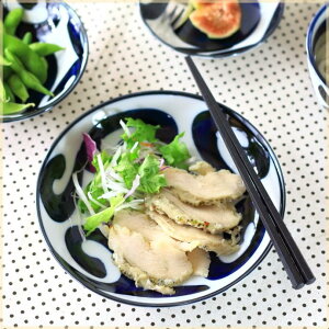 鳴門唐草 6寸深皿 パスタ鉢 パスタボール 中鉢 カレー皿 主食皿 おかず鉢 和食器 国産 美濃焼 訳あり