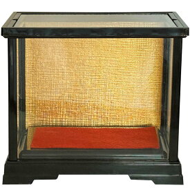 ガラスケース（小） CS-1 瀬戸取寄 飾り台 硝子 クリアケース ガラス 金彩 飾り棚 ガラスコレクション ディスプレイケース 飾る カフェ インテリア 和モダン おしゃれ オシャレ