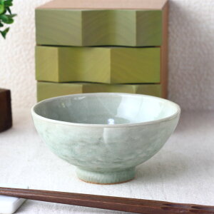 山手 瀬戸焼飯碗 日本製 美濃焼 飯碗 ご飯 お椀 ご飯茶碗 茶わん ちゃわん ライス お茶碗 緑 グリーン 青 ブルー 食器 うつわ 器 皿 お皿 陶器 磁器 陶磁器 瀬戸物 カフェ