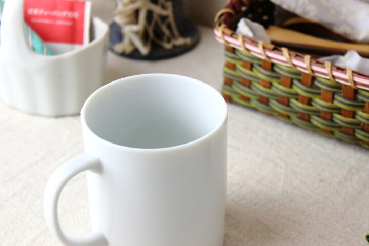 楽天市場 シンプルナチュラルマグカップ 300ml 日本製 美濃焼 カップ コップ タンブラー コーヒーカップ 白いマグ 白 表示在庫限り 食器 陶器 磁器 陶磁器 瀬戸物 カフェ 電子レンジ使用可 セラポッケ かわいい陶器のお店