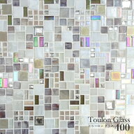 【SS期間限定！全品P5倍+お得なクーポン発行中】タイル シート ガラスタイル 321×317mm ガラスモザイク …
