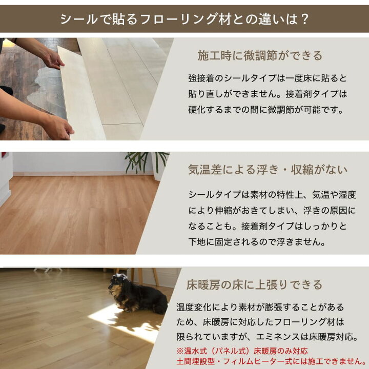 楽天市場】リフォーム用フローリング フロア材 床材 業界最薄 1.5mm厚 
