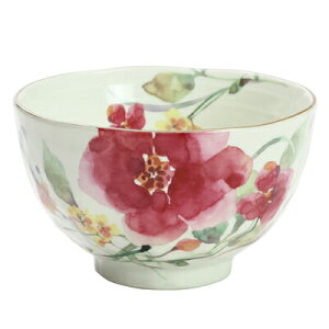 花水彩飯碗 シュウメイ菊