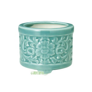 香炉 青磁切立香炉 3寸 4寸 5寸 6寸 仏具 佛具 仏壇 供養 手元供養 後飾り お盆 盆 初盆 新盆 ポイント消化