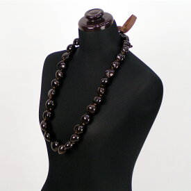 フラダンス用/ハワイアンアクセ【ククイロングレイ 茶】