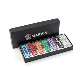 MARVIS(マービス) ブラック・ボックス 歯磨き粉 オーラルケア スペシャル ギフト イタリア製 x 7本