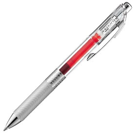 ぺんてる ゲルインキボールペン エナージェルインフリー 0.7mm レッド 10本 BL77TL-B