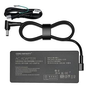 �yP5�{&1025�~OFF�z�y�V�i1�N�ۏ؁z�y�d���P�[�u���t���z ASUS G733PY �݊��d���A�_�v�^�[ 330W �Ή��p �[�d�� 20V 16.5A �����d���A�_�v�^ PSE�F�� YKK 2025KK-ZEJP