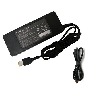 �y���Ԍ��� 5�{�z�y�V�i1�N�ۏ؁z�y�d���P�[�u���t���z LENOVO ThinkPad E450 90M-M �݊��d���A�_�v�^�[ 90 �Ή��p �[�d�� 20V 0.1mAh 90wh �����d���A�_�v�^ PSE�F�� ZACA 2026ACA-ZEJP