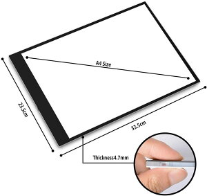 690~@g[X A4 ^ LED iKg[Xpl ^ Cg{bNX A4 } ʌo Aj 5mmȉ USB } 
