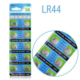 何点でも送料180円 ボタン電池 LR44 AG13 357A CX44 LR44W 10個セット　／1.55V