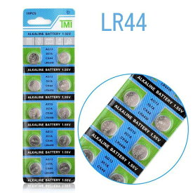 何点でも送料80円 ボタン電池 LR44 AG13 357A CX44 LR44W 10個セット　／1.55V