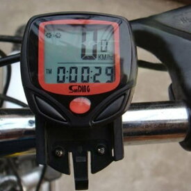 日本語取説付 自転車サイクルメーター 速度 走行距離 走行時間計測 防水 イクルコンピューター スピードメーター 自転車
