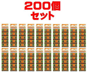 �������� 200�Z�b�g AG10 LR1130 389 LR54 SR1130W�݊��A�d�r