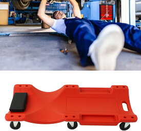 メカニッククリーパー キャスター付き 200kg耐重 車 修理 ボード 作業用寝板カート 強化プラスチック 自動車整備