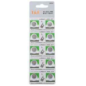 �����_�ł�����180�~��10�Z�b�g��LR927 AG7/SR927�݁��d�r