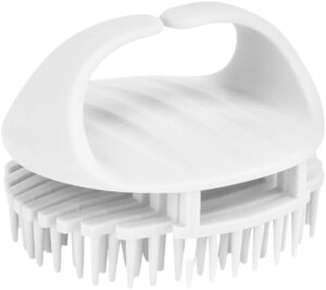 シャンプーブラシ 110個の突起 毛穴汚れや頭皮マッサージに スカルプケア フックにかけられる オーソドックスタイプ